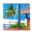 60 L Solar Heated Outdoor Shower With Shower Head And Foot Shower Tap