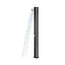 60 L Solar Heated Outdoor Shower With Shower Head And Foot Shower Tap