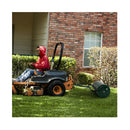 63L Metal Lawn Roller With Detachable Gripping Handle For Garden Green