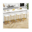 65 Cm Square CSet Of 4 With Sturdy Metal Frames
