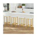 65 Cm Square CSet Of 4 With Sturdy Metal Frames