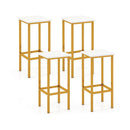 65 Cm Square CSet Of 4 With Sturdy Metal Frames