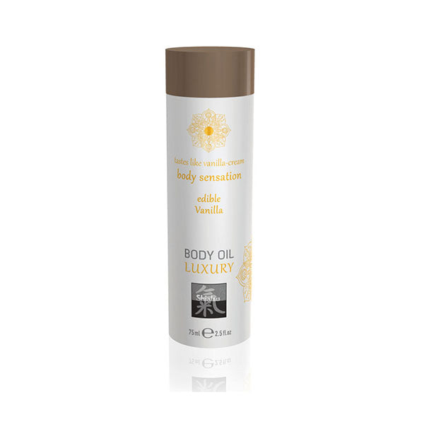 Shiatsu Edible Body Oil Luxury Flavoured 75 Ml