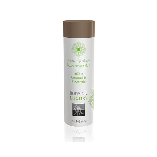 Shiatsu Edible Body Oil Luxury Flavoured 75 Ml
