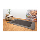 67 X 132Cm Shillion Black Grey Rug
