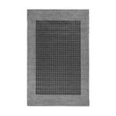 67 X 132Cm Shillion Black Grey Rug