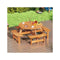 6 To 8 Person Round Picnic Table Set