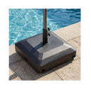 68 Kg Umbrella Stand With Wheels And Adjustable Knobs Fits