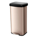 68L Step Trash Can Stainless Steel Airtight Garbage Bin