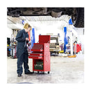 6 Drawer Rolling Lockable Tool Chest For Garage And Factory Red