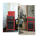 6 Drawer Rolling Lockable Tool Chest For Garage Multicolour