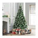 6Ft Christmas Trees Snowy Decorations Green 830 Tips