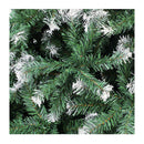 6Ft Christmas Trees Snowy Decorations Green 830 Tips