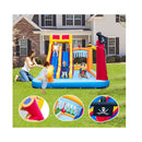 6 In 1 Inflatable Water Slide Kids Water Park With 2 Slides