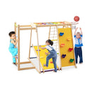 6 In 1 Jungle Gym With Slide And Rock Climbing For 3 To 14 Years Olds