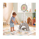6 In 1 Toddler Basketball Hoop With 8 Adjustable Height Grey