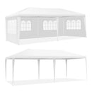 6Mx3M Outdoor Canopy Tent With 4 Removable Sidewalls And Carrying Bag