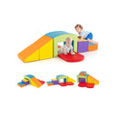 6 Pcs Foam Climbing Blocks With Tunnel Stairs And Ramp