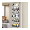 6 Tier Bath Over Door Hanging Shower Caddy Adjustable Basket Holder