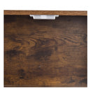 6 Tier Bookshelf Storage Cabinet Bookcase Display Adjustable Door