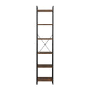 6 Tier Bookshelf Tall Bookcase Storage Shelf Display Rack Living Room
