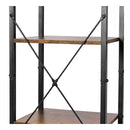 6 Tier Bookshelf Tall Bookcase Storage Shelf Display Rack Living Room