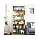 6 Tier Bookshelf With Anti Tipping Device For Office
