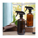 6X 500Ml Amber Glass Spray Bottles Trigger
