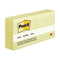 Post it Note 630 6Pk Ruled Pack Of 6
