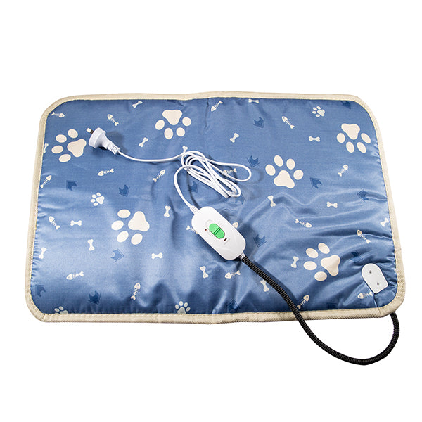 70X45Cm Electric Pet Heating Bed Mat Blanket Warmer Temp Adjustable