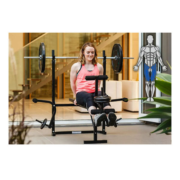 7 In 1 Weight Bench Multi Station Home Gym B300
