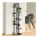 7 Tiers Bamboo Plant Stand Staged Flower Shelf Rack Outdoor Garden