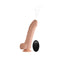 Dual Density Squirting Dildo Light Skin Tone With Remote
