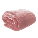 800Gsm Heavy Double Sided Queen Faux Mink Blanket Pink
