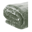 800 Gsm Mink Blanket Queen Size Soft Plush Bed Faux Throw Rug Sage