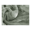 800 Gsm Mink Blanket Queen Size Soft Plush Bed Faux Throw Rug Sage