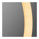 80Cm Bathroom Round Anti Fog Wall Mirror Touch Led Light Bluetooth