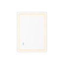 80X60Cm Bathroom Led Light Makeup Wall Mirror Touch Anti Fog