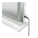 80X60Cm Bluetooth Makeup Mirror Touch Led Crystal Light Wall Mounted