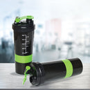 2x Protein Shaker Bottle Set and 3 in 1 Smart Blender Mixer Cup for Gym and Fitness