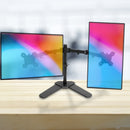 13inch 27inch Dual Screen Monitor Stand TV Bracket Computer Display Desk Mount Holder