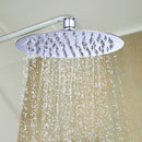 200mm Shower Head Round 304SS Polished Chrome Finish