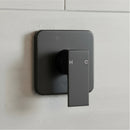 Shower Bath Mixer Tap Bathroom WATERMARK Approved Electroplated Matte Black