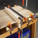3/4inch Wood Gluing Pipe Clamp Set (4 Pack) Heavy Duty PRO Woodworking Cast Iron