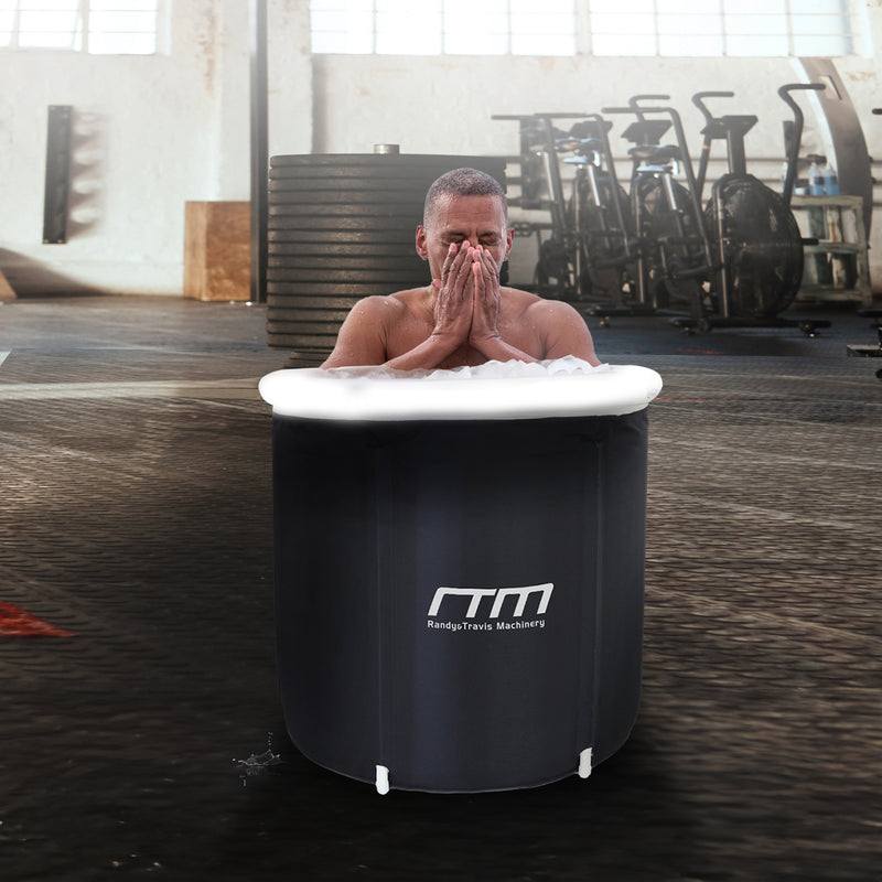 Premium Portable Ice Bath Inflatable Foldable Cold Water Therapy ...