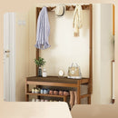 97x168cm Hallway Bench Coat Rack Stand Multifunctional Hall Shelf Entryway