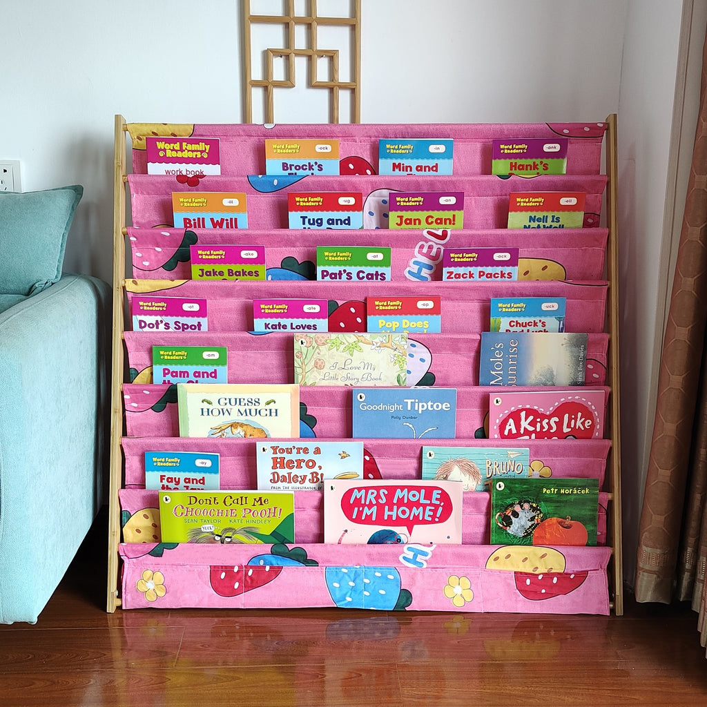 Children's Bookshelf Bookcase Magazine Rack Home Storage – Simply Wholesale
