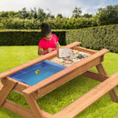 Sand and Water Wooden Picnic Table