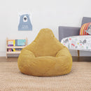 Jumbo Cord Beanbag Chair Cover Unfilled Large Bean Bag Mustard