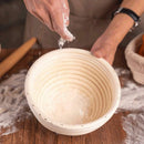 2 x 9inch Sourdough Bread Proofing Set Bread Making Kit Round Bowls